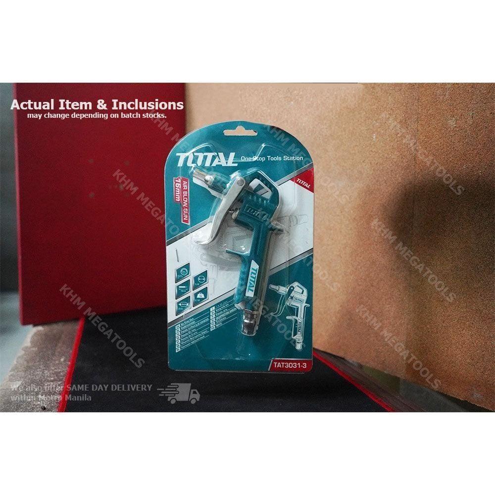 Total TAT3031-3 Air Blow Gun / Air Duster 16mm - KHM Megatools Corp. Total TAT3031-3 Air Blow Gun / Air Duster 16mm - KHM Megatools Corp.
